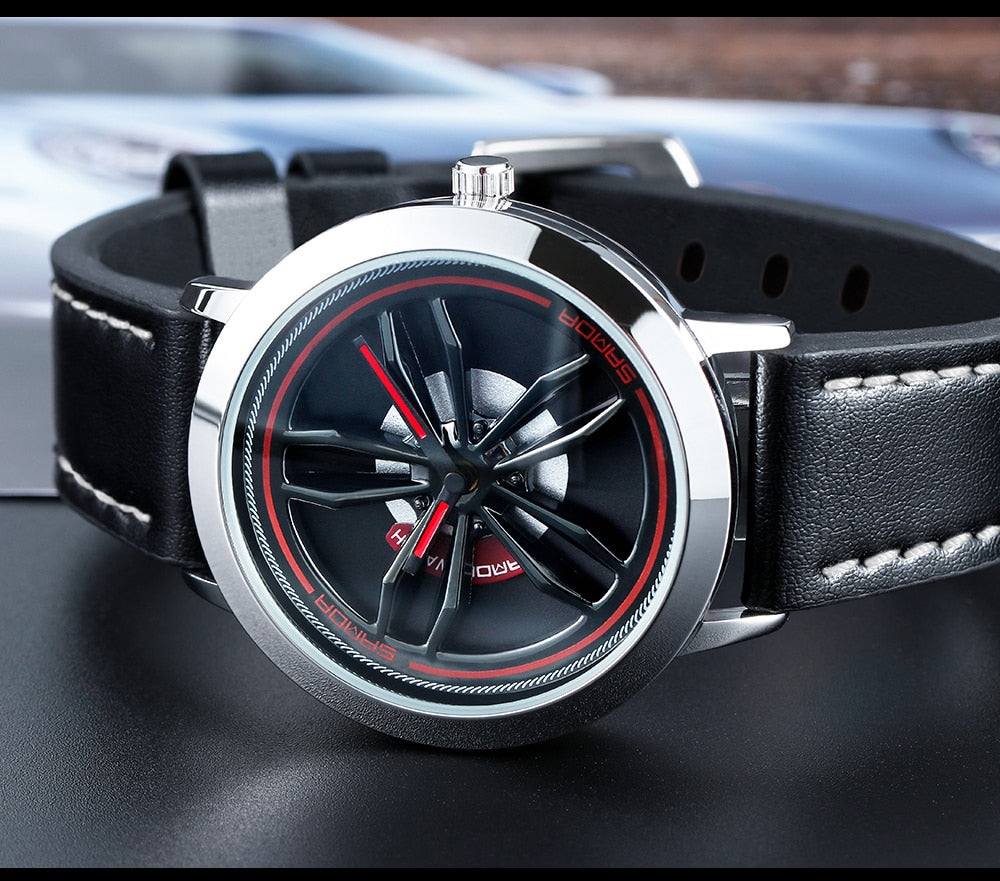 Rotating Car Wheel Wrist Watch for Men - Premium Watches from Dressmycell.com - Just $40.00! Shop now at Dressmycell.com Rotating Car Wheel Wrist Watch for Men - Premium Watches from Dressmycell.com - Just $40.00! Shop now at Dressmycell.com